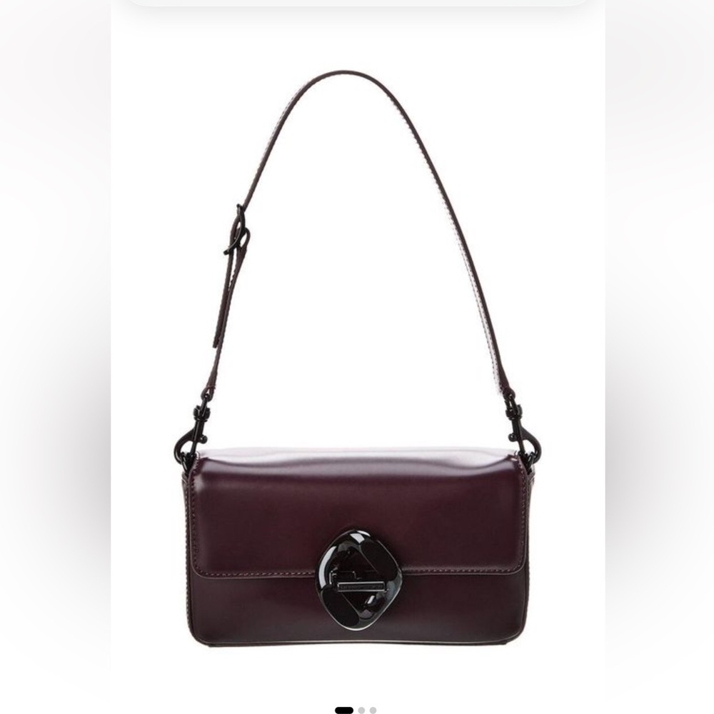 Rebecca Minkoff The “G” Small Leather Shoulder Bag with Dust Bag.